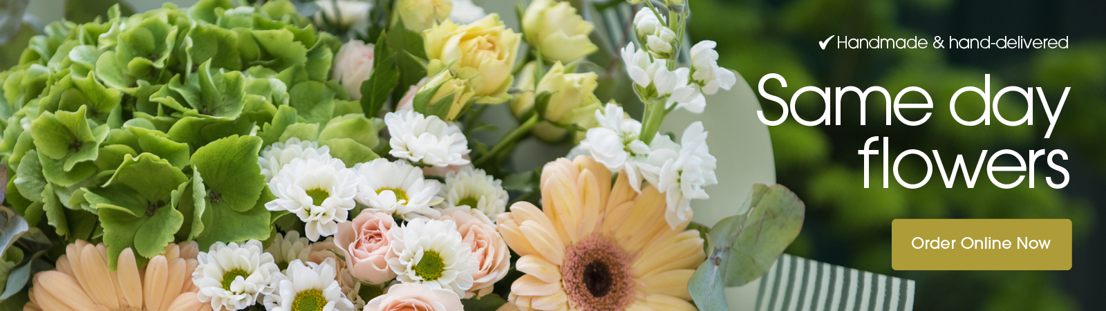 Seasonal bouquets from Floral Chic Creations in Rotherham offering same-day delivery